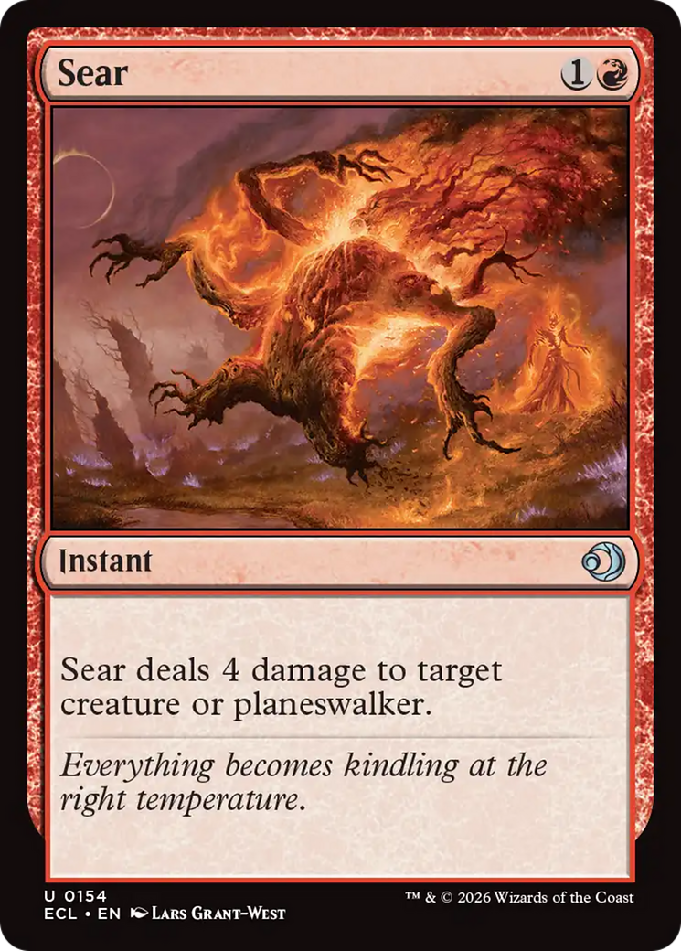 Sear - Uncommon Instant card from Lorwyn Eclipsed