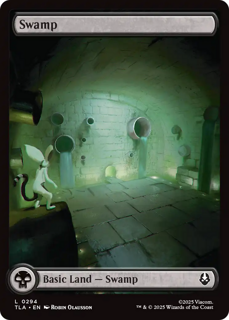 Swamp - Common Basic Land — Swamp card from Avatar: The Last Airbender