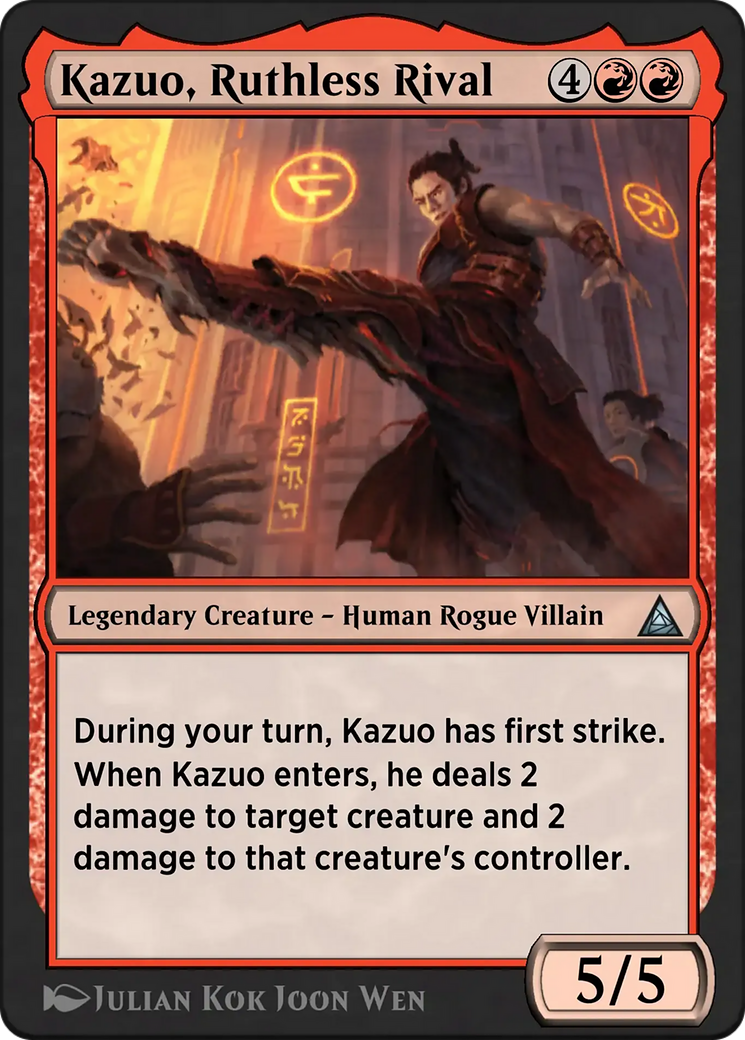 Shocker, Unshakable - Uncommon Legendary Creature — Human Rogue Villain card from Through the Omenpaths