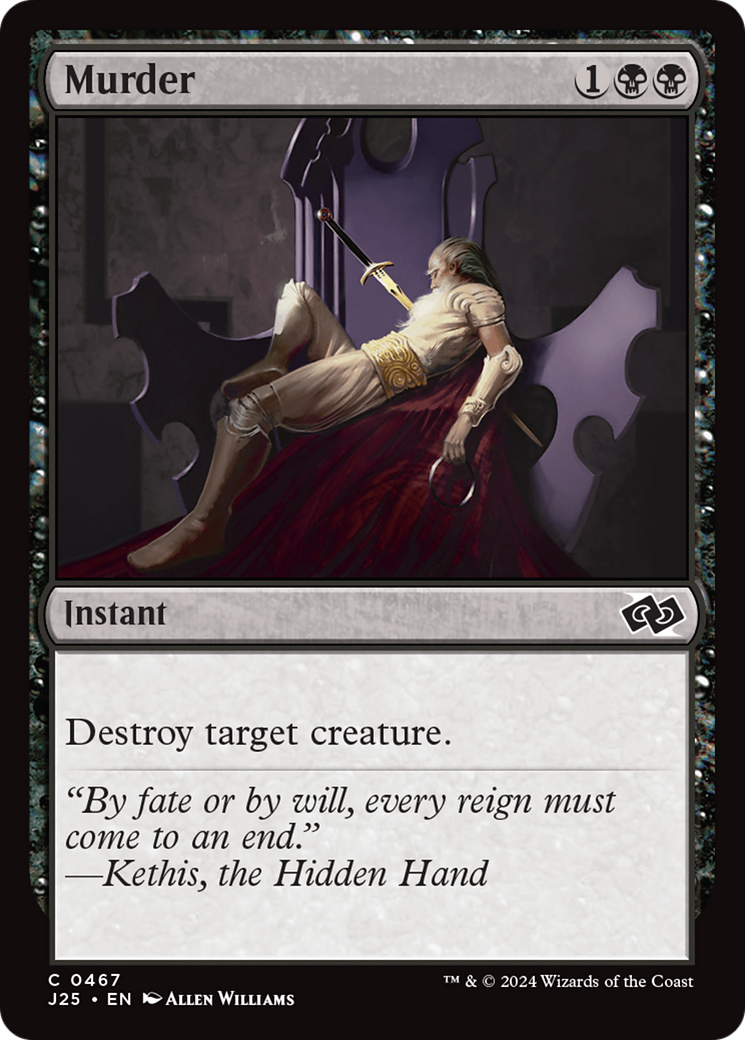 Murder - Common Instant card from Foundations Jumpstart