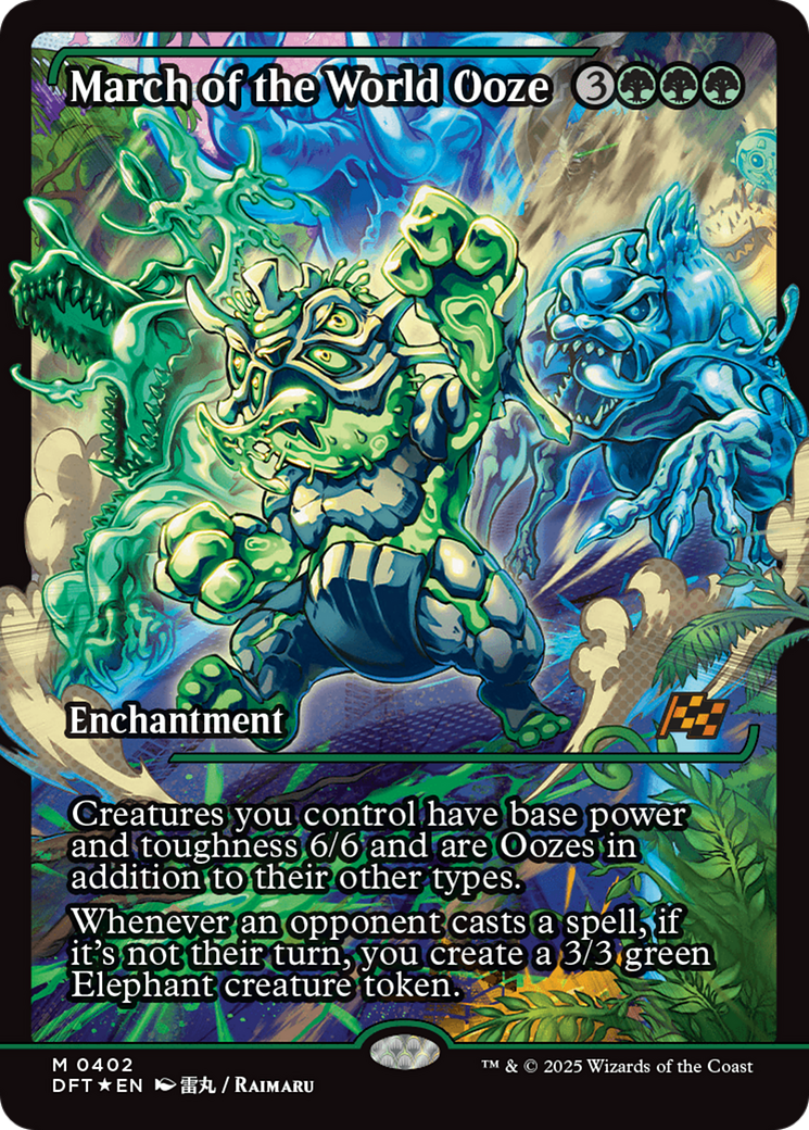 Image of card March of the World Ooze