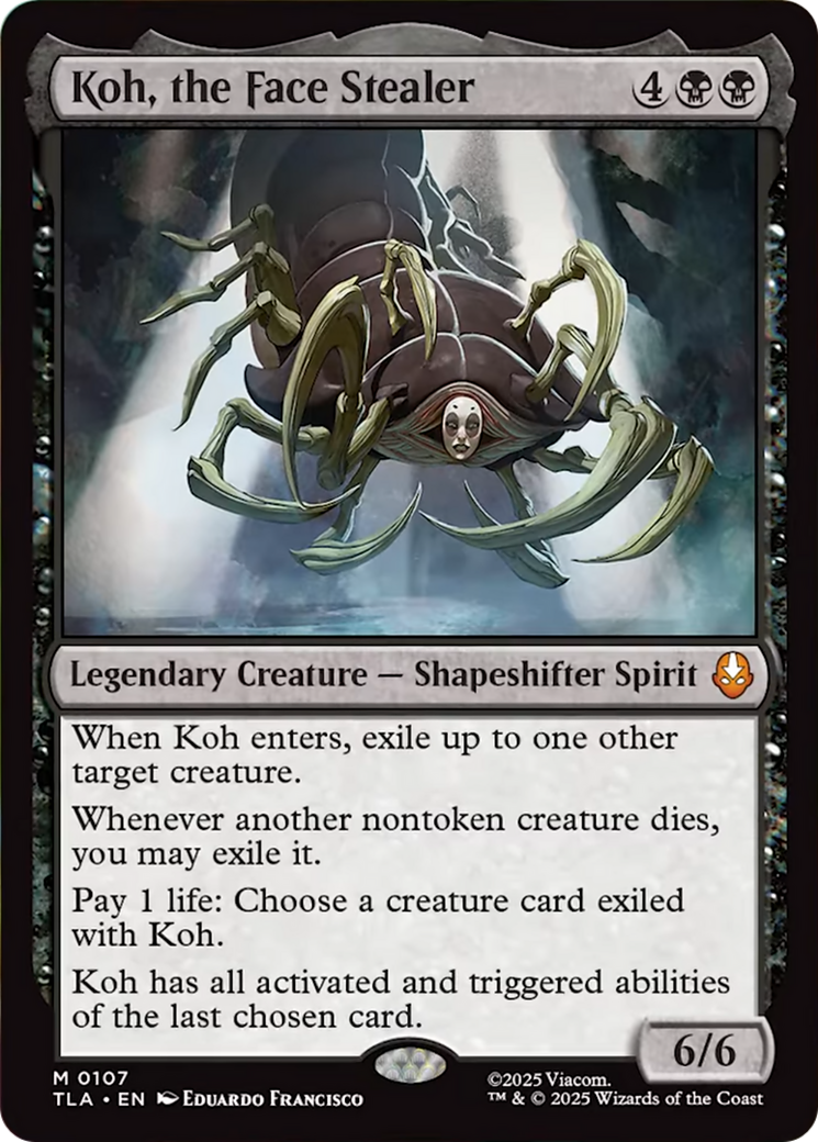 Koh, the Face Stealer - Legendary Creature — Shapeshifter Spirit used in Golgari main decks