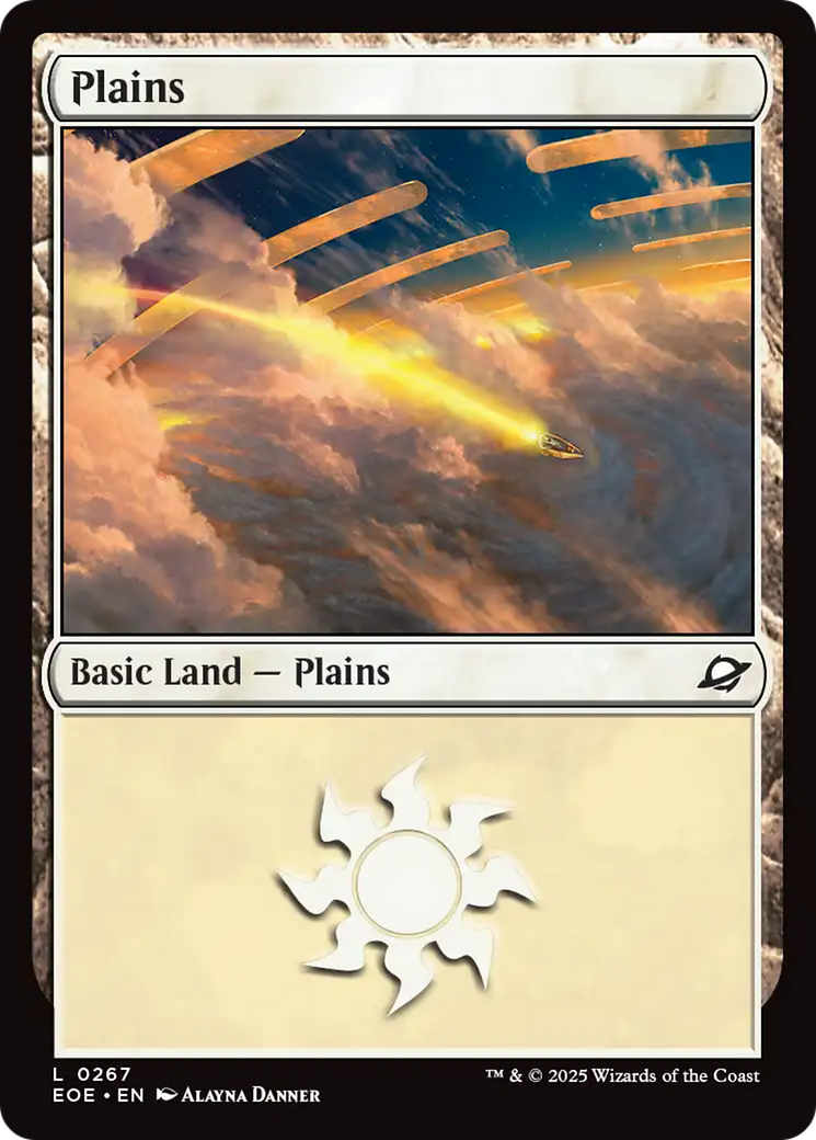 Plains - Common Basic Land — Plains card from Edge of Eternities