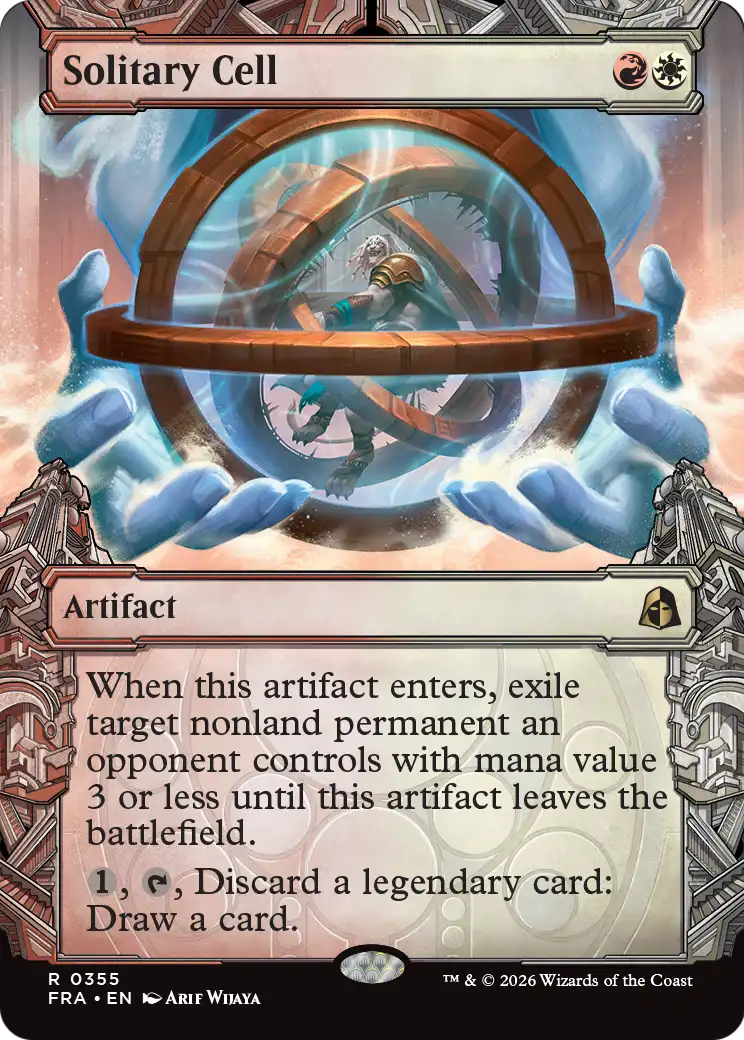 Solitary Cell - Rare Artifact card from Reality Fracture