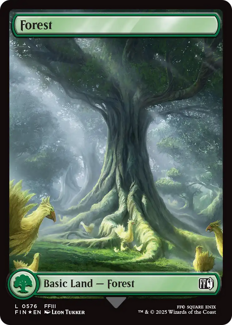 Forest - Common Basic Land — Forest card from Final Fantasy