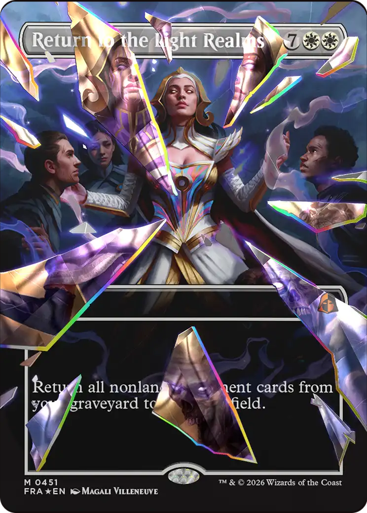 Return to the Light Realms - Mythic Sorcery card from Reality Fracture
