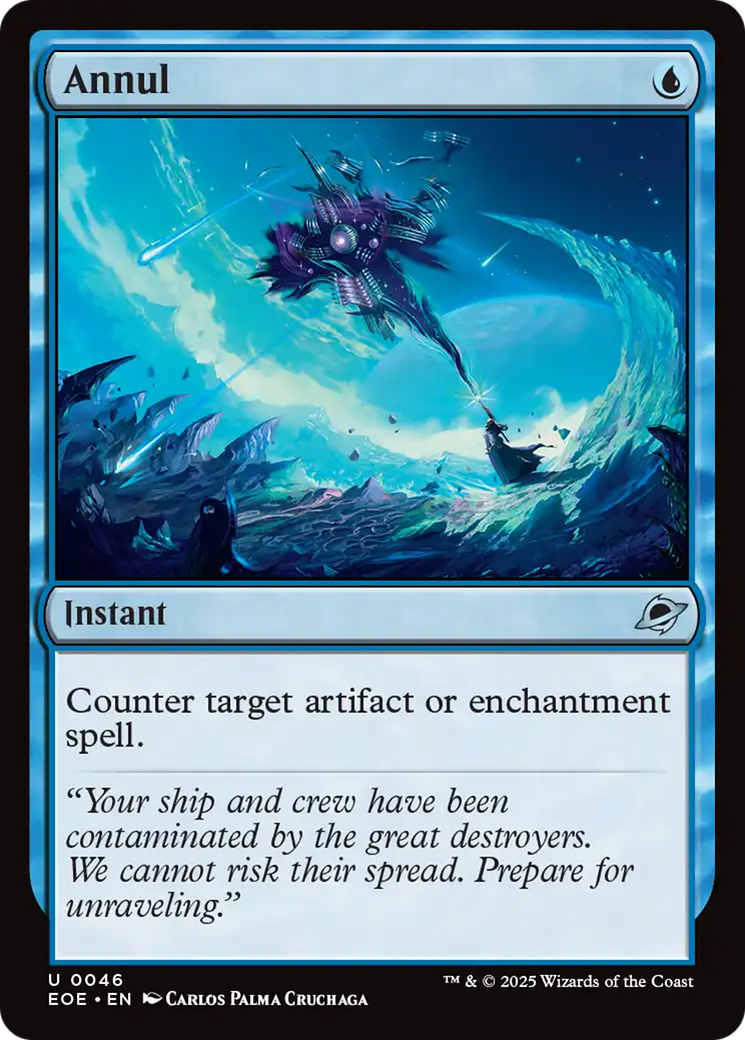 Annul - Uncommon Instant card from Edge of Eternities