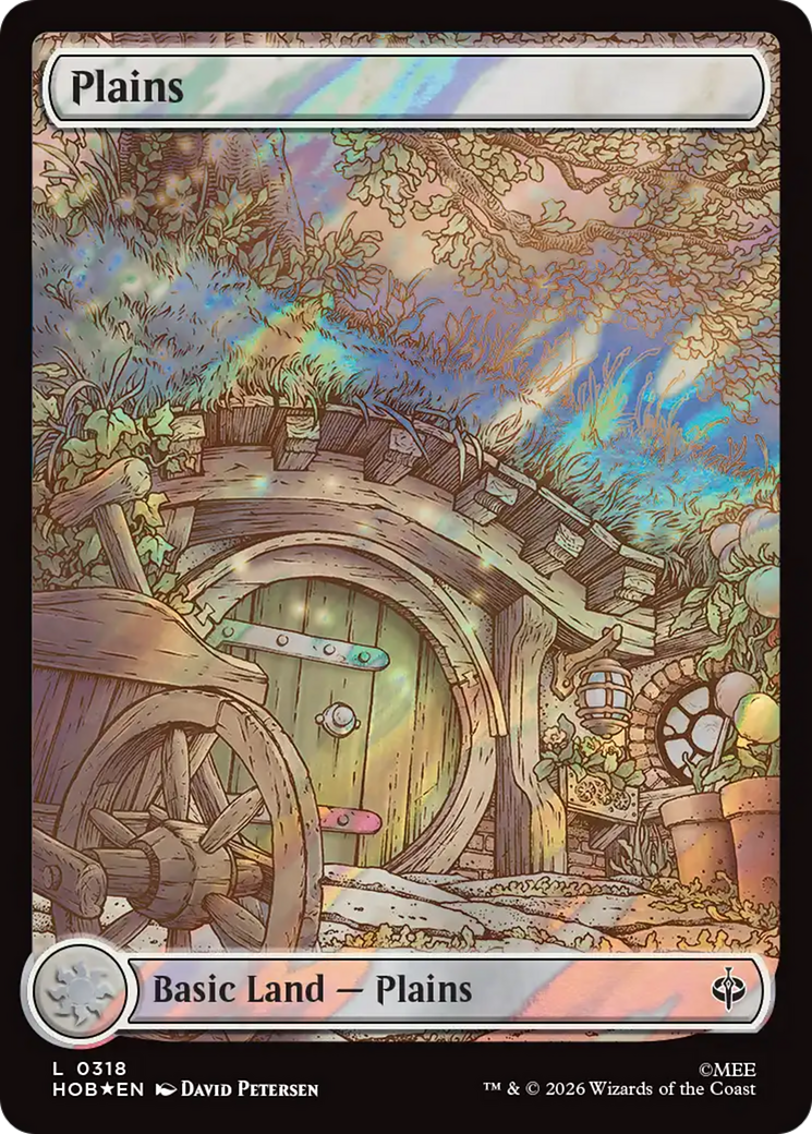 Plains - Common Basic Land — Plains card from The Hobbit