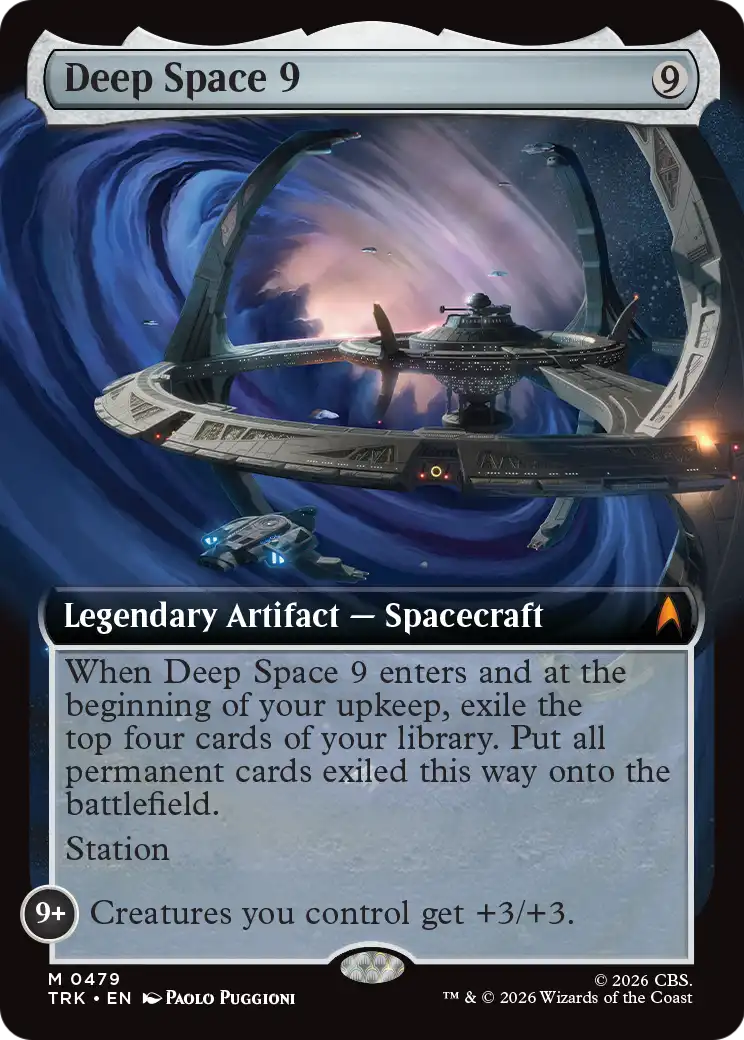 Deep Space 9 - Mythic Legendary Artifact — Spacecraft card from Star Trek