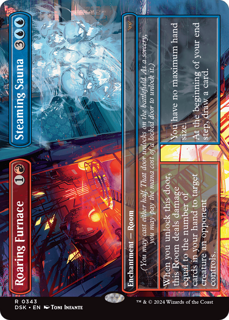 Image of card Roaring Furnace // Steaming Sauna