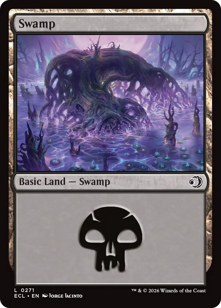 Swamp - Common Basic Land — Swamp card from Lorwyn Eclipsed