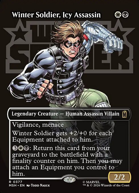Winter Soldier, Icy Assassin