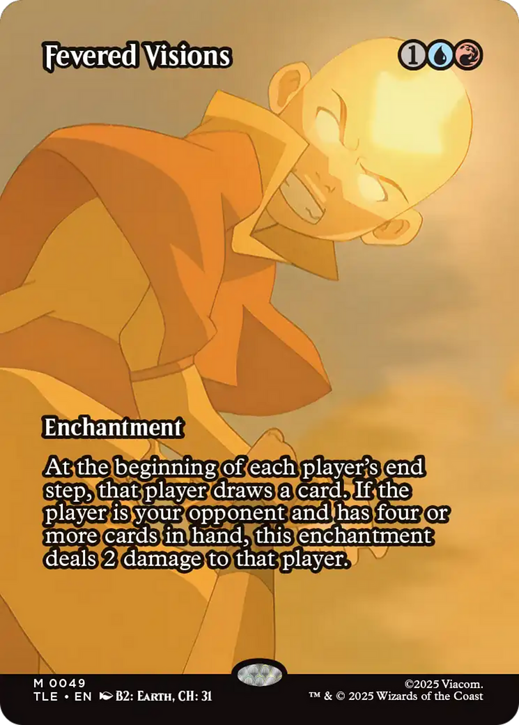 Fevered Visions - Mythic Enchantment card from Avatar: The Last Airbender Eternal