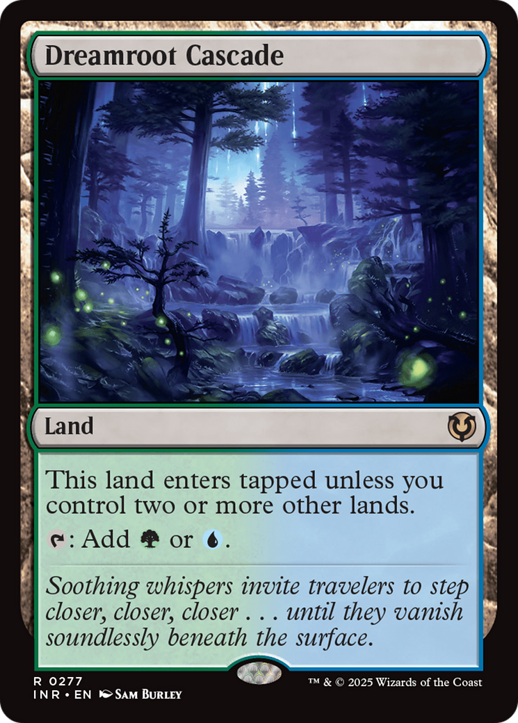 Dreamroot Cascade - Rare Land card from Innistrad Remastered
