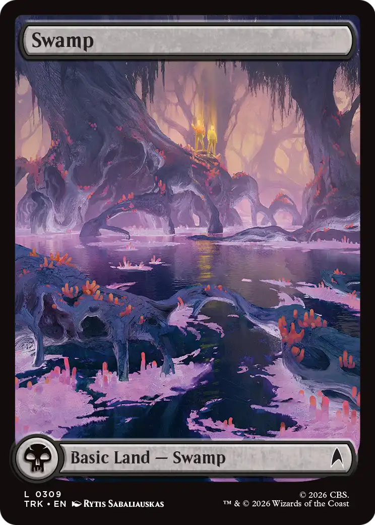 Swamp - Common Basic Land — Swamp card from Star Trek