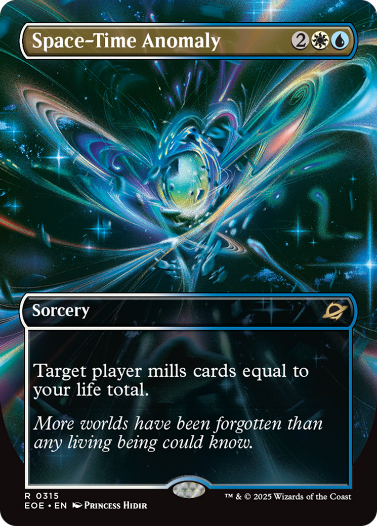 Space-Time Anomaly - Rare Sorcery card from Edge of Eternities