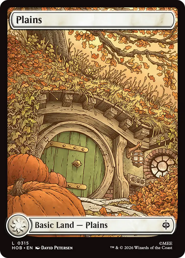 Plains - Common Basic Land — Plains card from The Hobbit