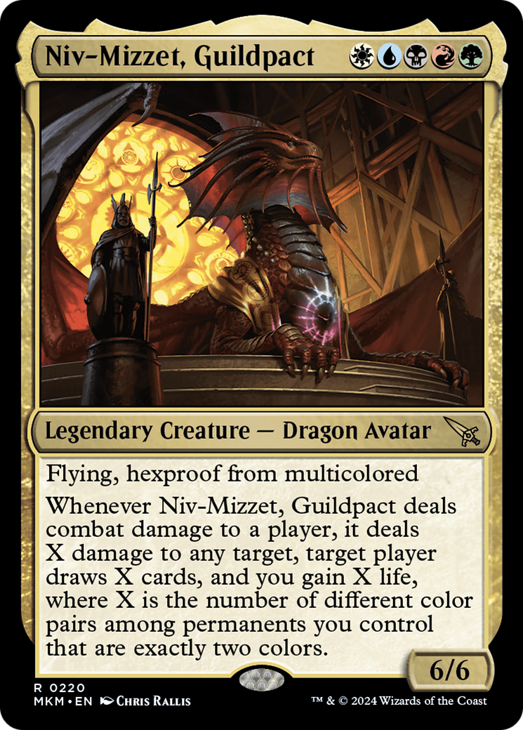 Image of card Niv-Mizzet, Guildpact