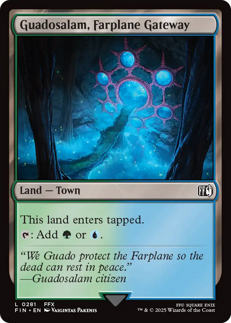 Guadosalam, Farplane Gateway - Common Land — Town card from Final Fantasy