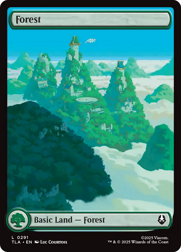 Forest - Common Basic Land — Forest card from Avatar: The Last Airbender