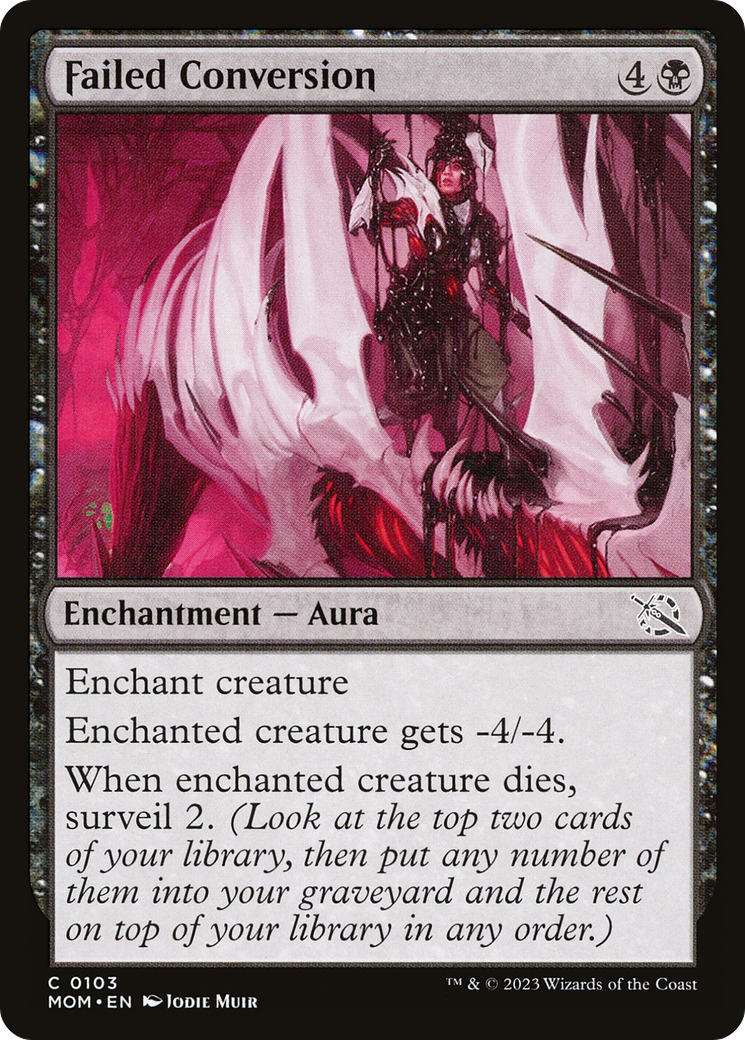 Image of card Failed Conversion