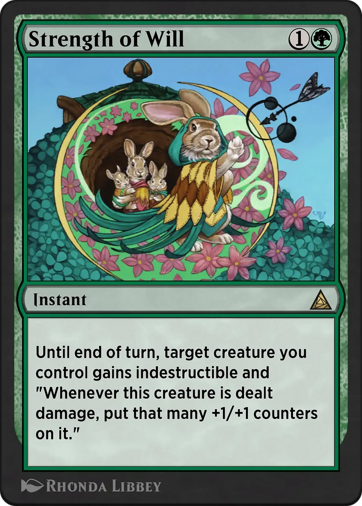 Strength of Will - Rare Instant card from Through the Omenpaths