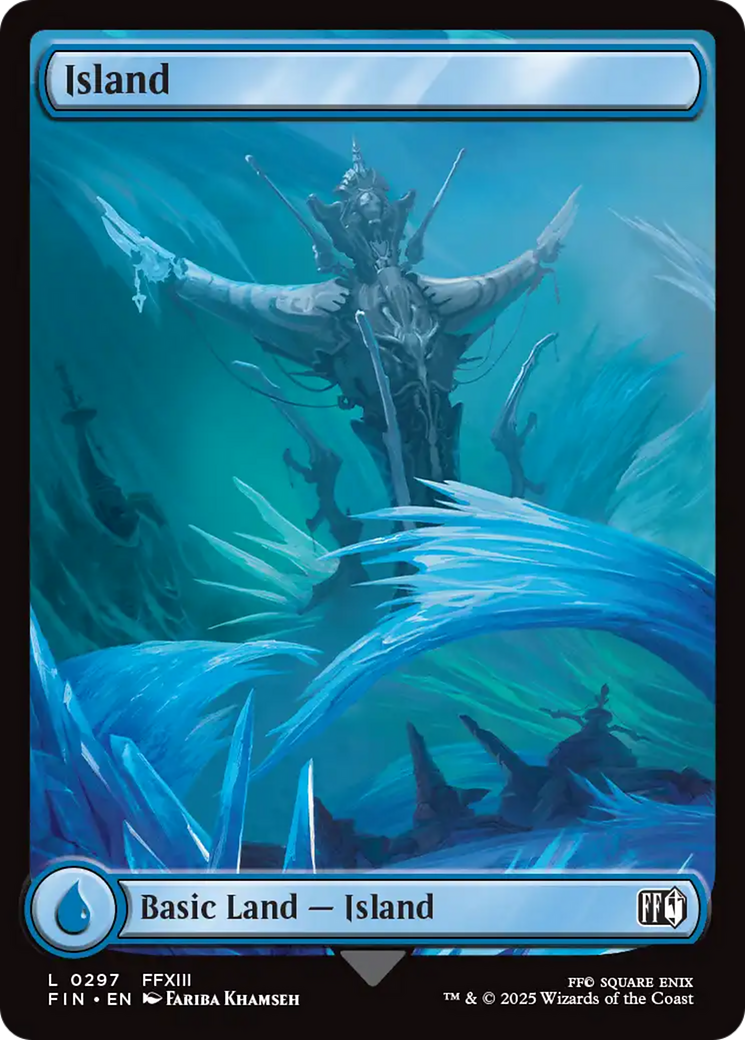 Island - Common Basic Land — Island card from Final Fantasy