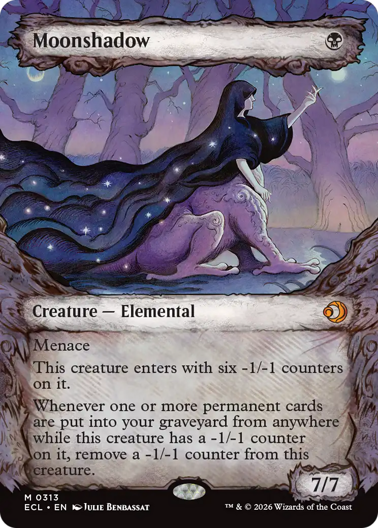 Moonshadow - Mythic Creature — Elemental card from Lorwyn Eclipsed