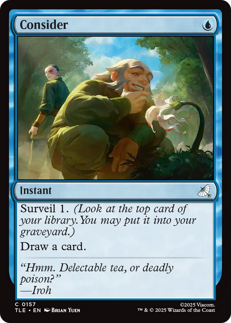 Consider - Common Instant card from Avatar: The Last Airbender Eternal