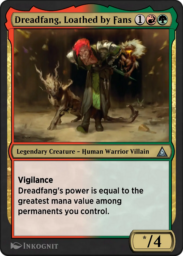 Kraven, Proud Predator - Uncommon Legendary Creature — Human Warrior Villain card from Through the Omenpaths