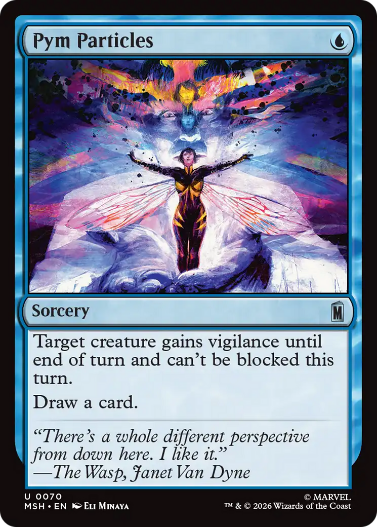 Pym Particles - Uncommon Sorcery card from Marvel Super Heroes