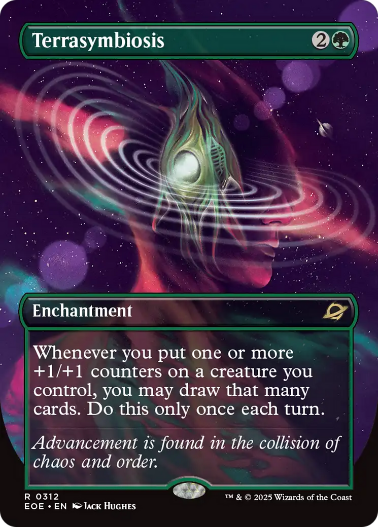Terrasymbiosis - Rare Enchantment card from Edge of Eternities
