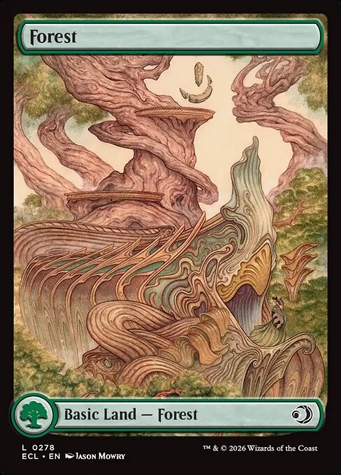 Forest - Common card from Lorwyn Eclipsed
