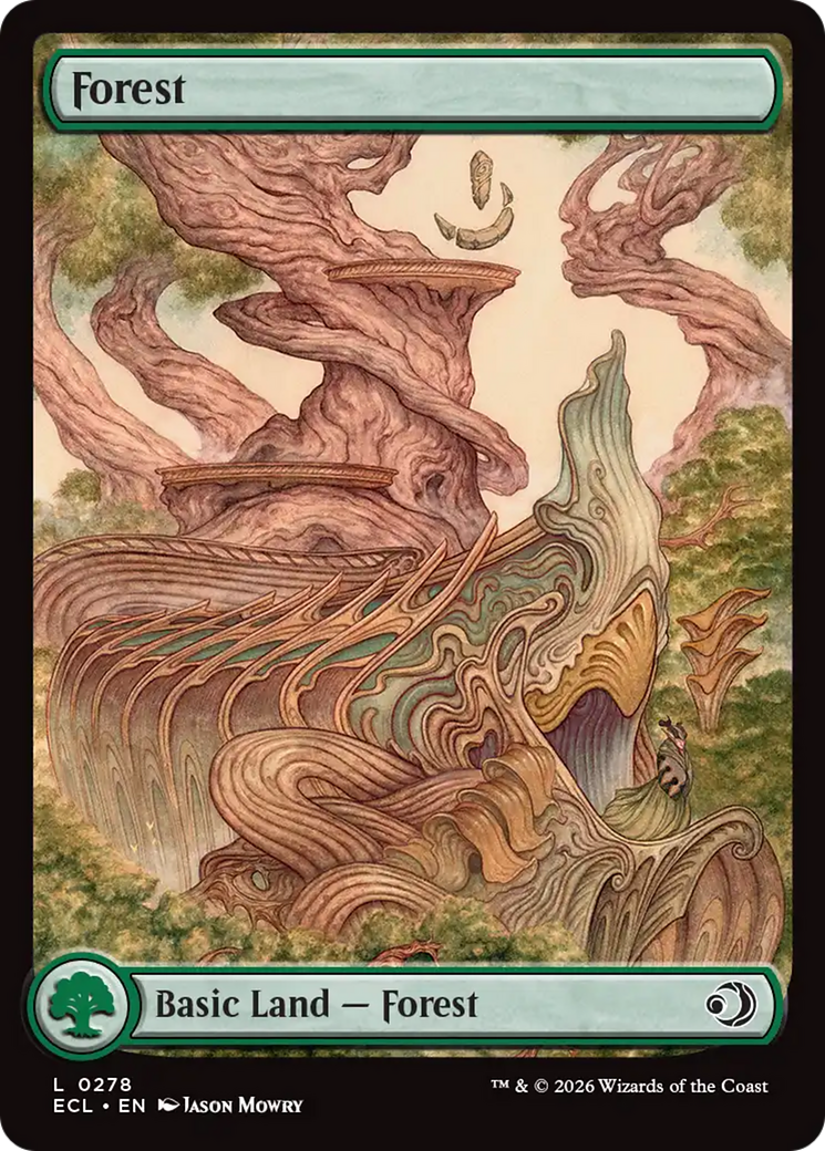 Forest - Common Basic Land — Forest card from Lorwyn Eclipsed