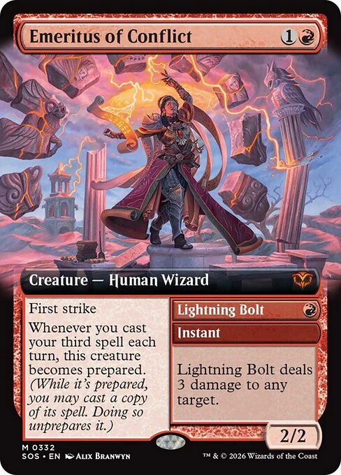 Emeritus of Conflict // Lightning Bolt