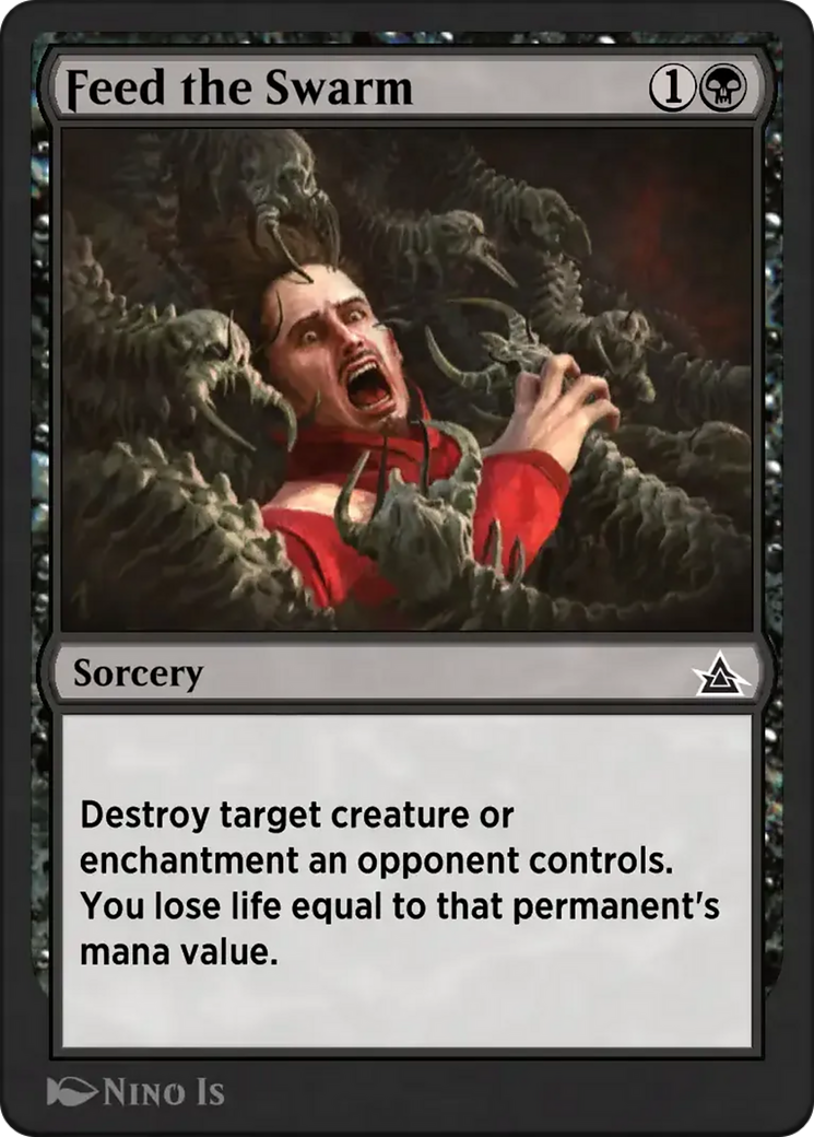 Feed the Swarm - Common Sorcery card from Through the Omenpaths Bonus Sheet