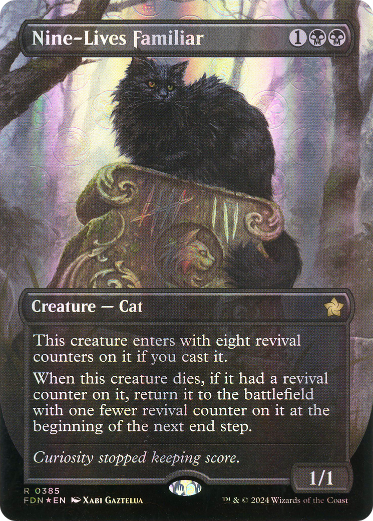 Image of card Nine-Lives Familiar