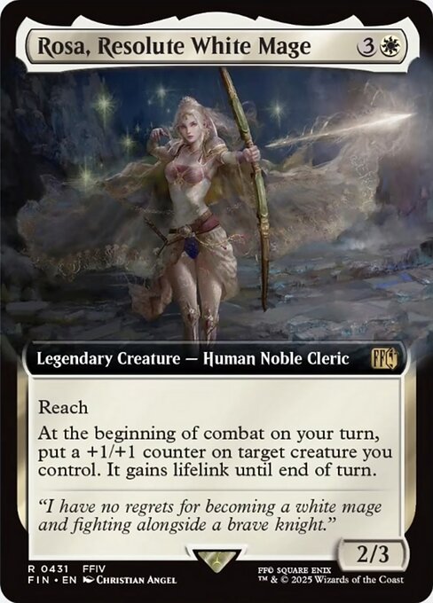 Rosa, Resolute White Mage
