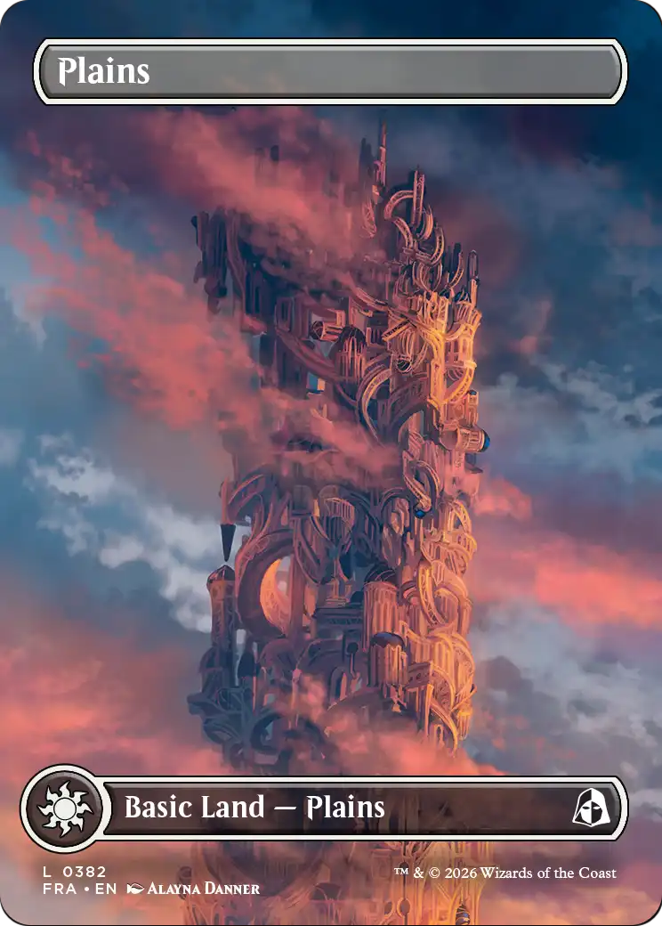 Plains - Common Basic Land — Plains card from Reality Fracture