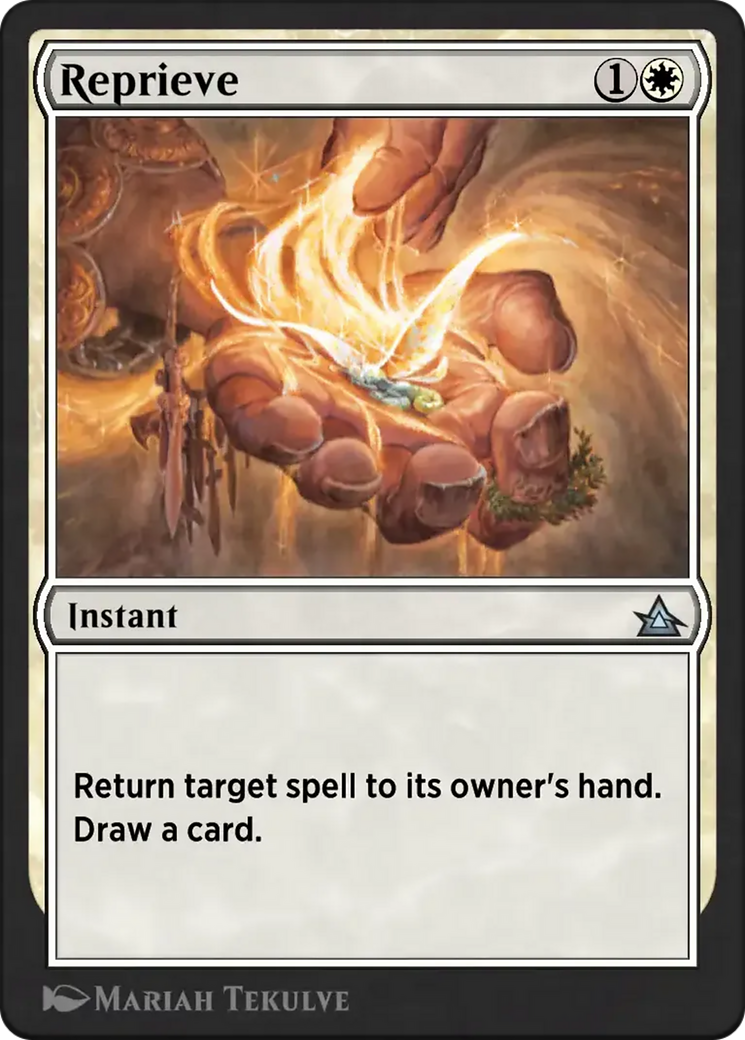 Reprieve - Uncommon Instant card from Through the Omenpaths Bonus Sheet