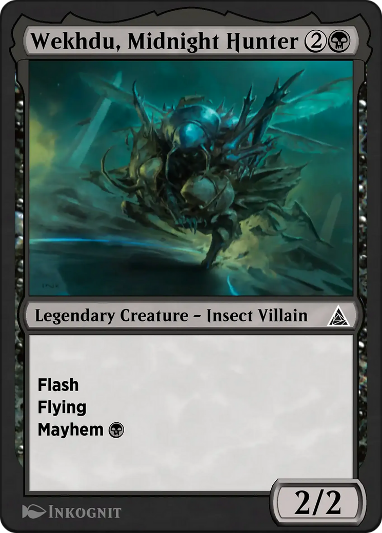 Swarm, Being of Bees - Common Legendary Creature — Insect Villain card from Through the Omenpaths