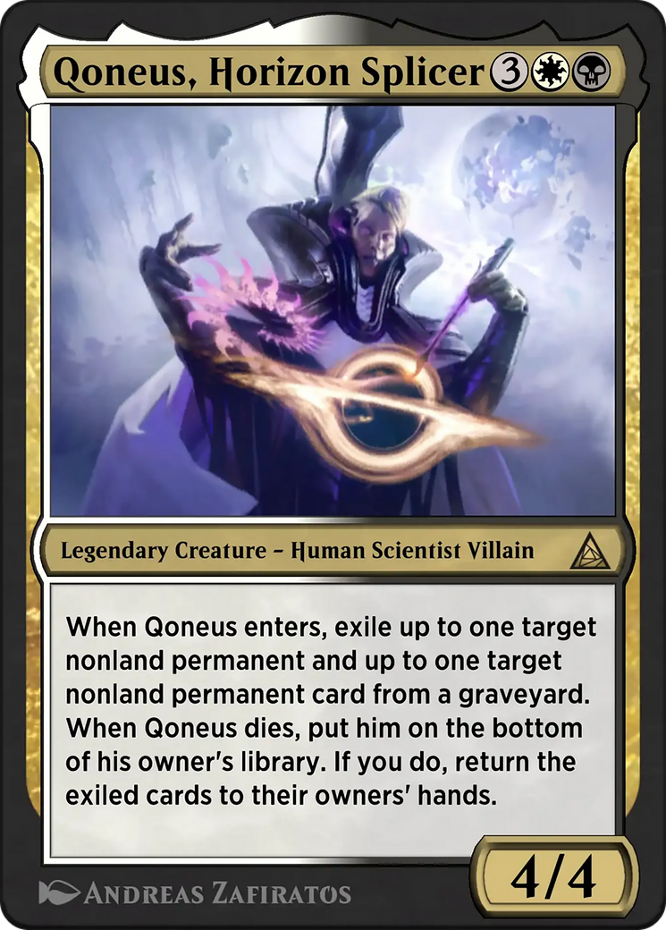 The Spot, Living Portal - Rare Legendary Creature — Human Scientist Villain card from Through the Omenpaths