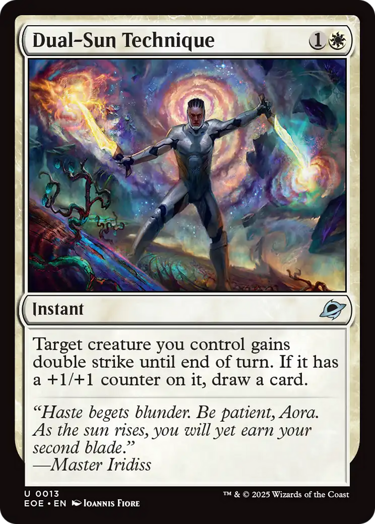 Dual-Sun Technique - Uncommon Instant card from Edge of Eternities