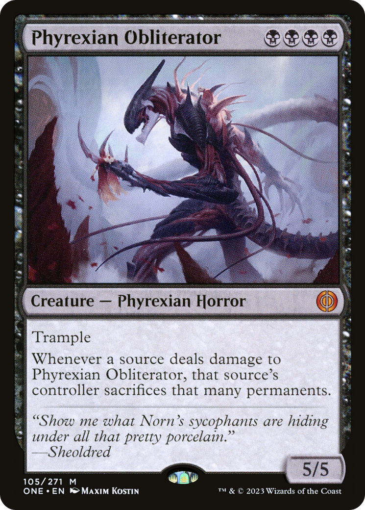 Image of card Phyrexian Obliterator