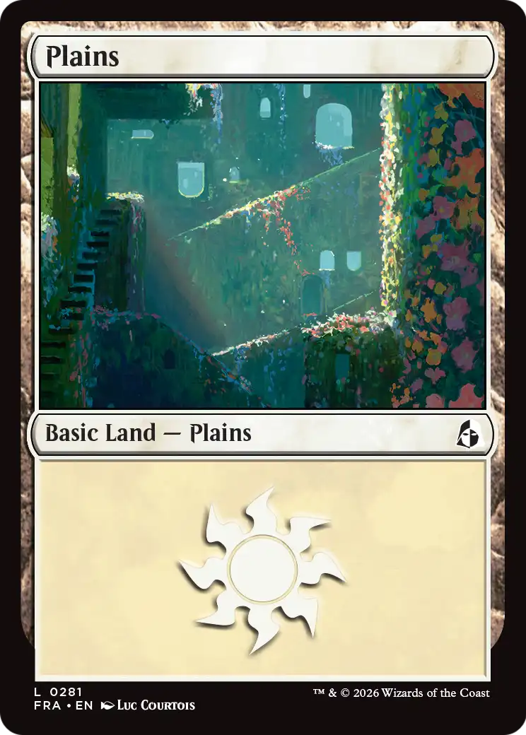 Plains - Common Basic Land — Plains card from Reality Fracture