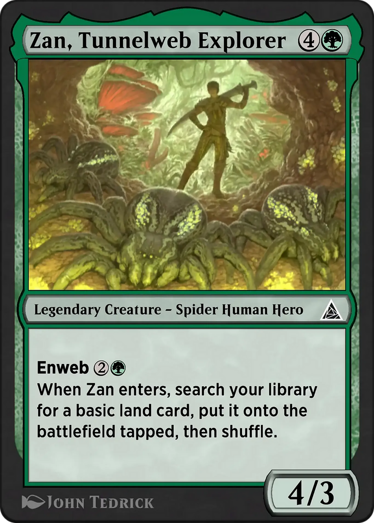 Spider-Man, Brooklyn Visionary - Common Legendary Creature — Spider Human Hero card from Through the Omenpaths