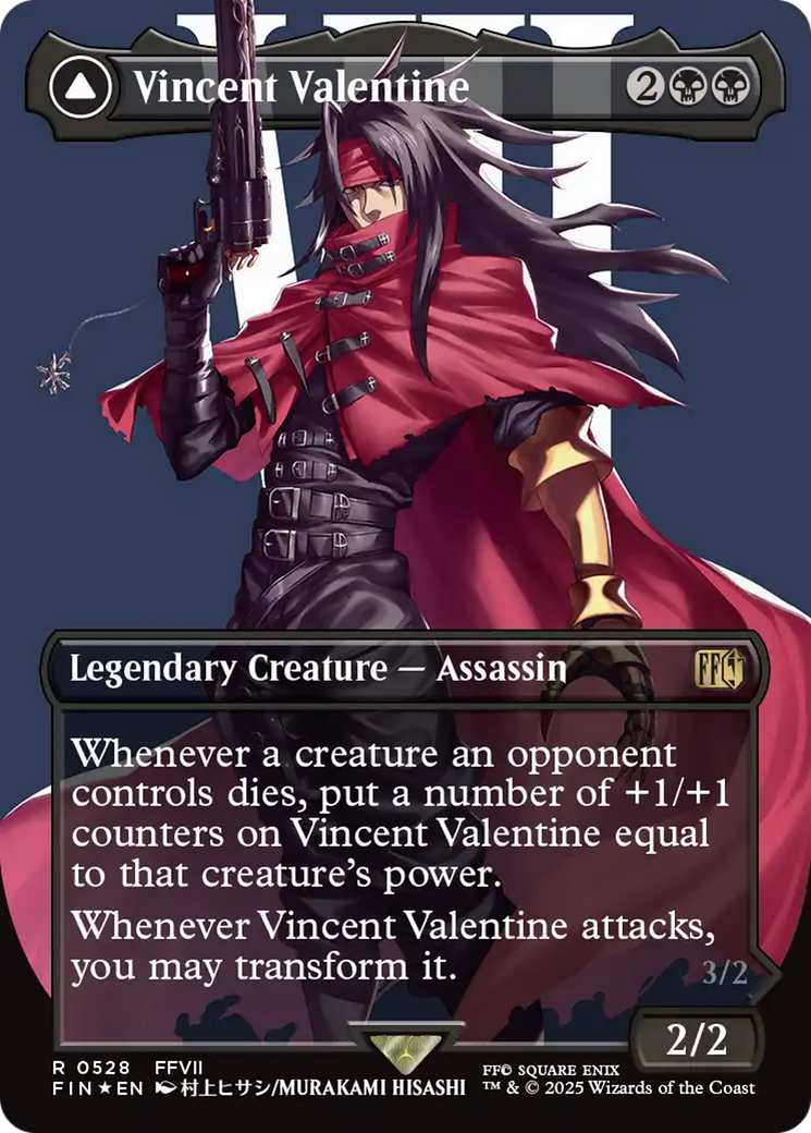 Vincent Valentine // Galian Beast - Rare Legendary Creature — Assassin card from Final Fantasy