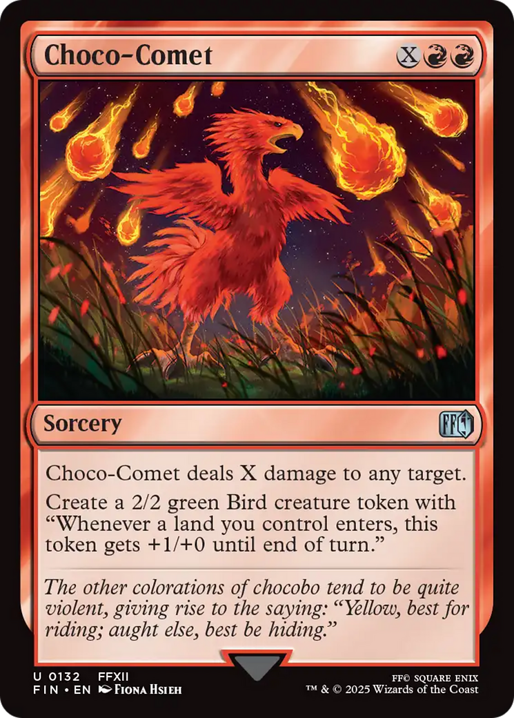 Choco-Comet - Uncommon Sorcery card from Final Fantasy