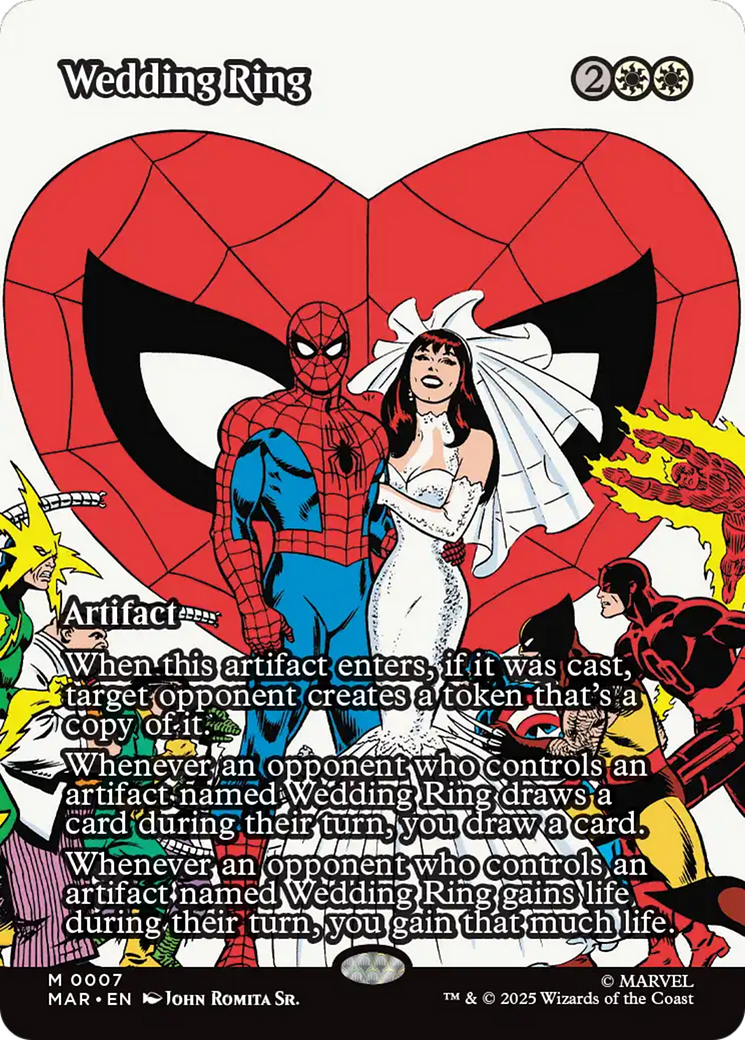Wedding Ring - Mythic Artifact card from Marvel Universe