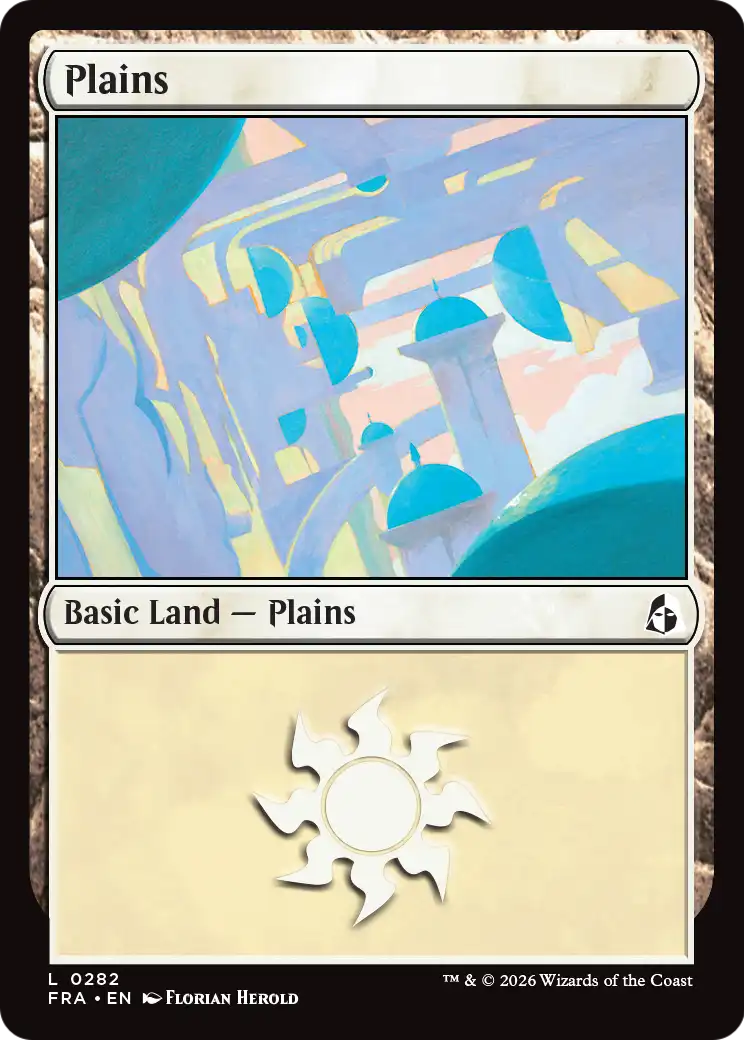 Plains - Common Basic Land — Plains card from Reality Fracture